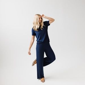 Cozy Earth Bamboo Ribbed lounge pant